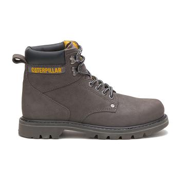 Men's Caterpillar Second Shift Safety Boots Taupe | SG2346YU